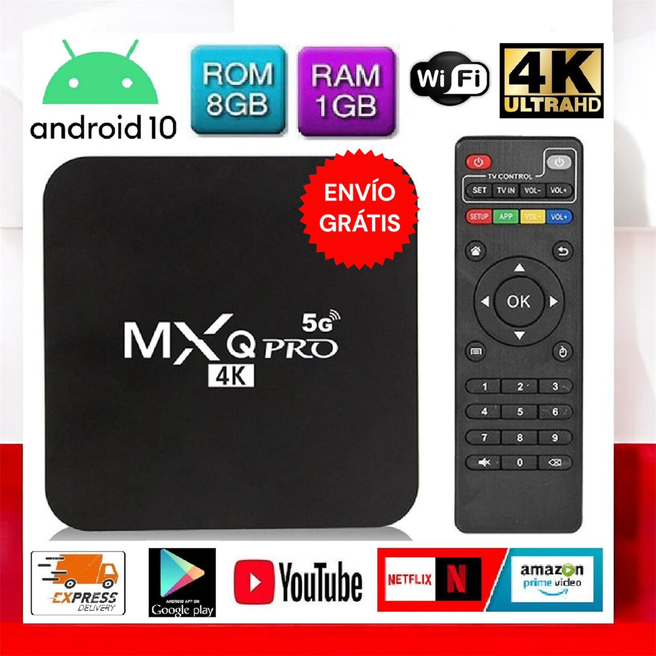 TV BOX 2GB RAM 16GB DE ROM - ANDROID 10